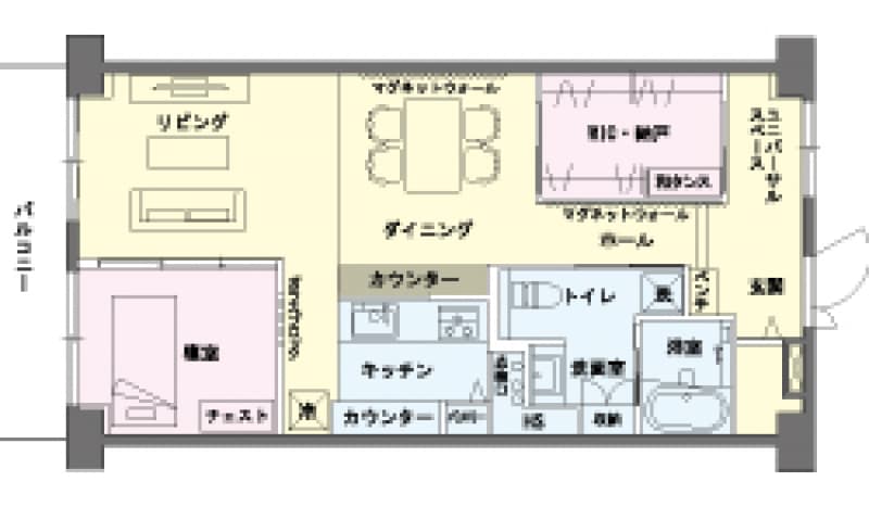 施工後間取り図