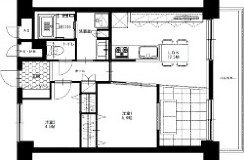 施工後間取り図