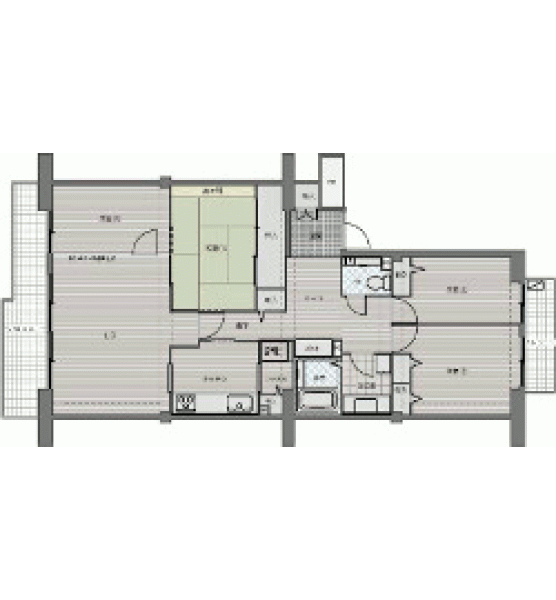 施工前間取り図