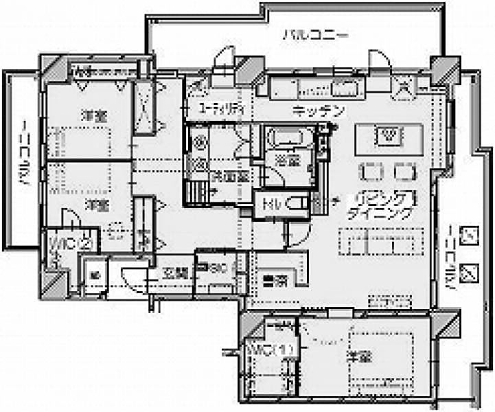 施工後間取り図