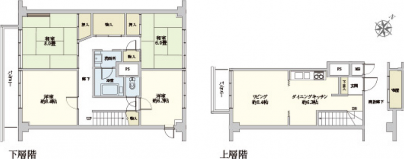 施工前間取り図