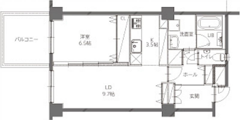 施工前間取り図