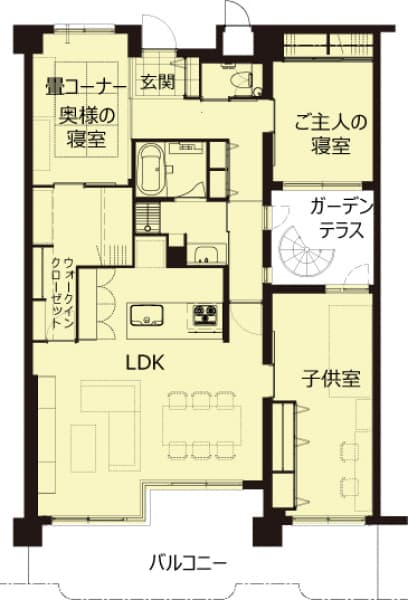 施工後間取り図