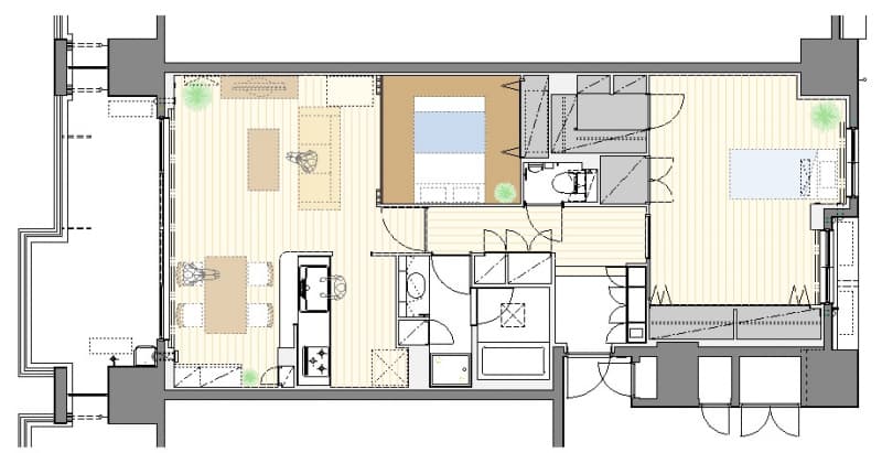 施工後間取り図