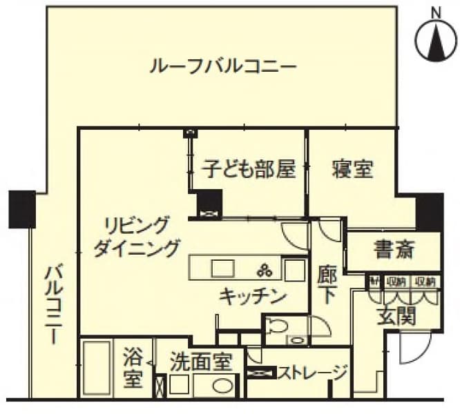 施工後間取り図
