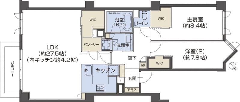 施工後間取り図