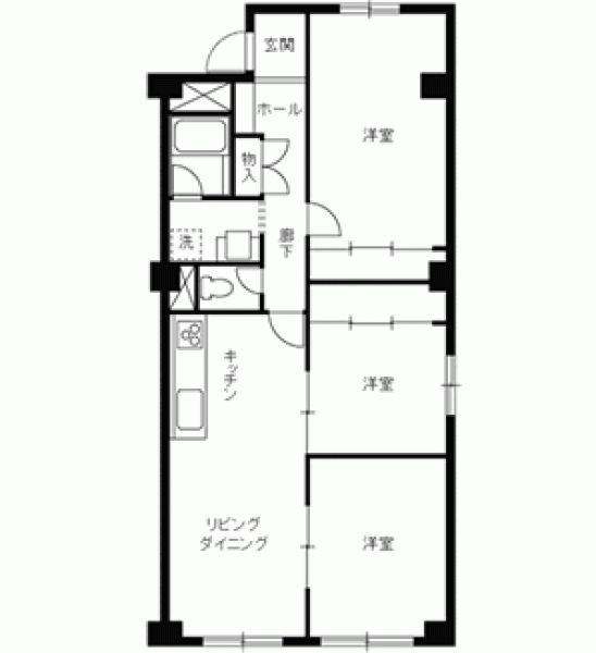 施工前間取り図