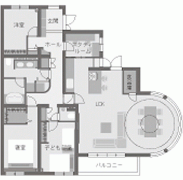 施工後間取り図