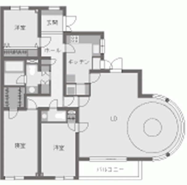 施工前間取り図