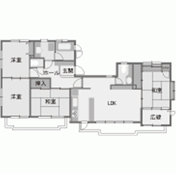 施工前間取り図